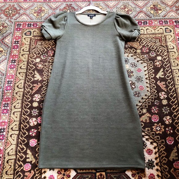 Amazing Puff Sleeve Shift Dress *NEW WITH TAGS* Size XS-XXS - Picture 14 of 16